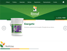 Tablet Screenshot of biosul.com